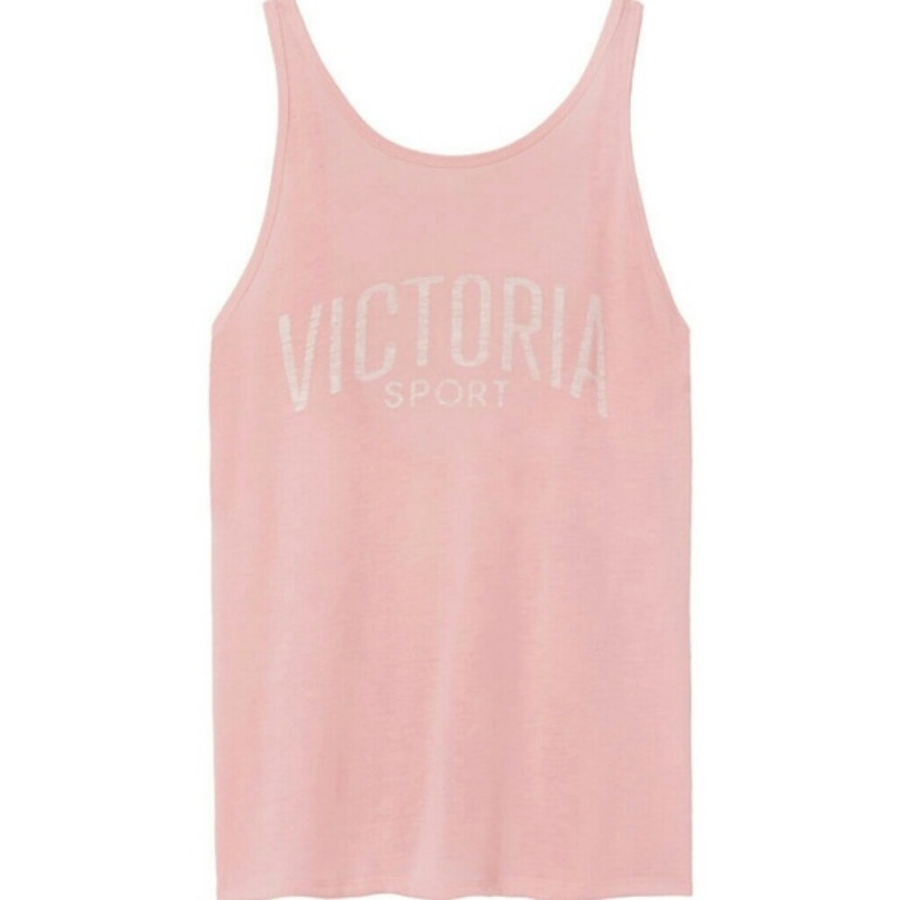 Victoria's Secret Sport Scoop Back Tank Pink